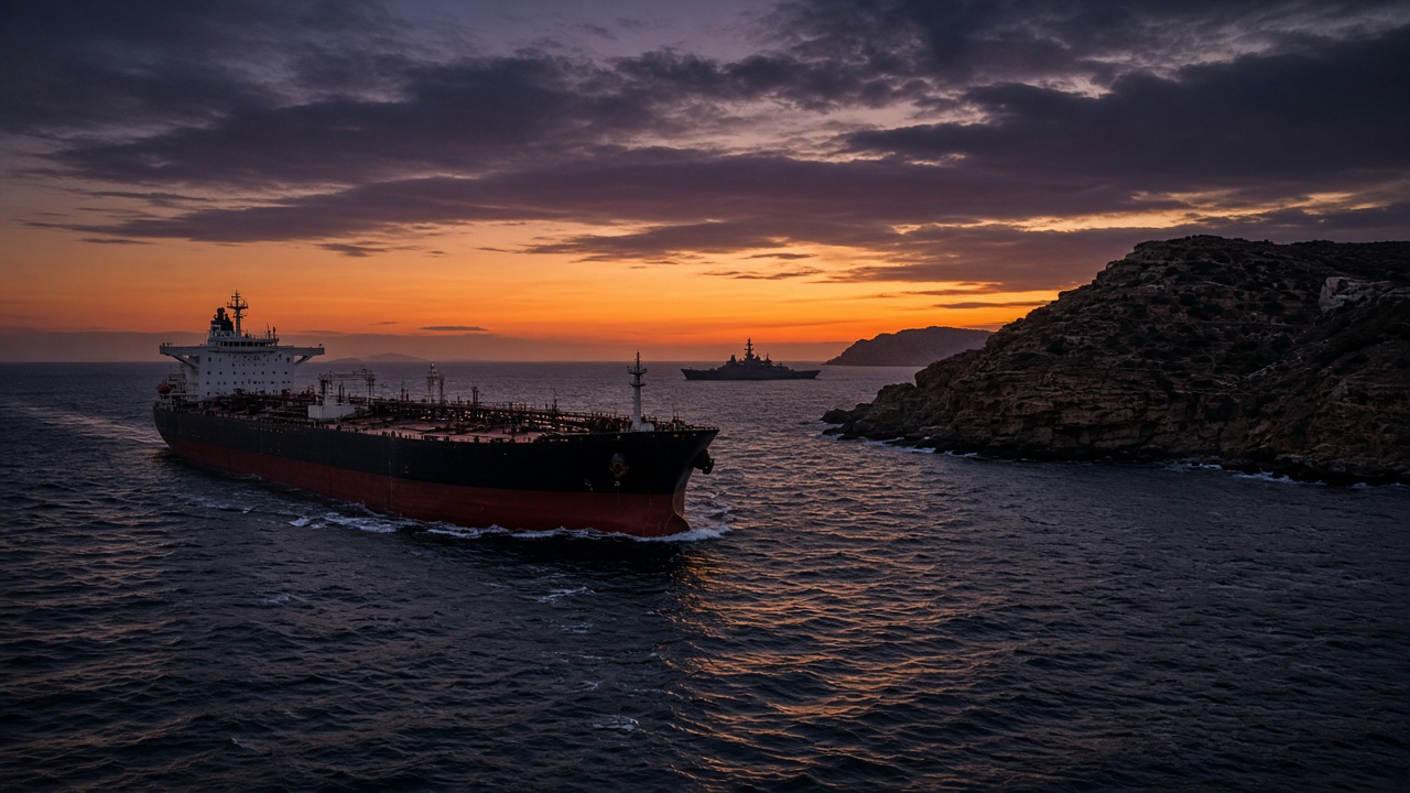Gulf Conflict Reaches Commercial Shipping as Brent Nears $97